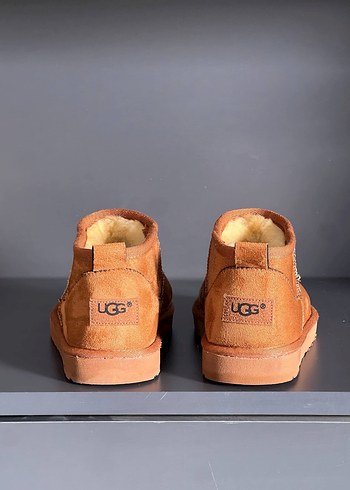 Ugg UGG Taba renk Süet Kadın Dolgu Topuklu Bot