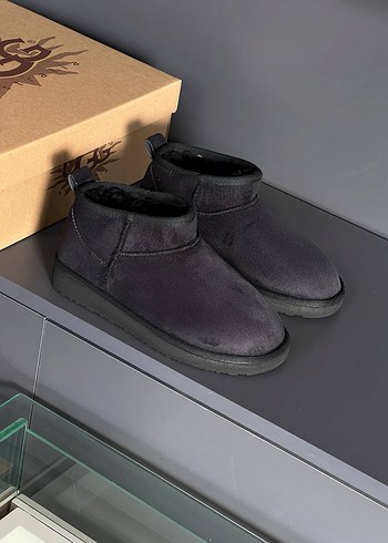 Ugg UGG Gri Kadın Spor Botu Velcro Bantlı