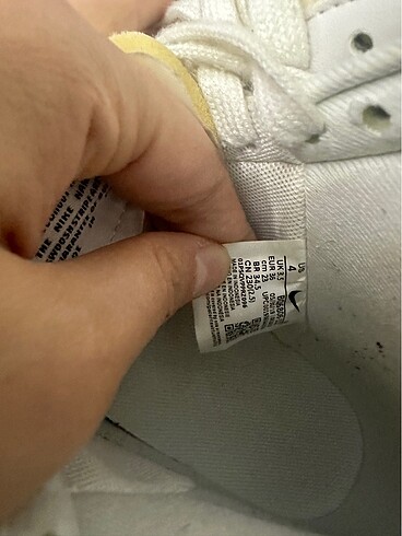 36 Beden beyaz Renk Nike blazer
