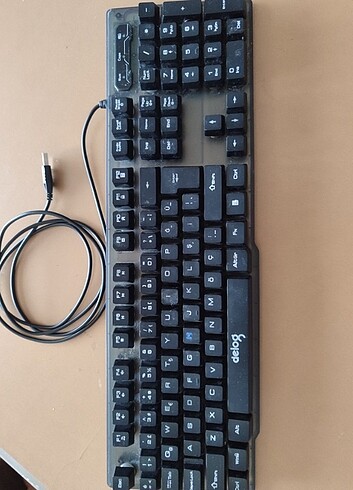  Beden Delog kablolu masaüstü klavye
