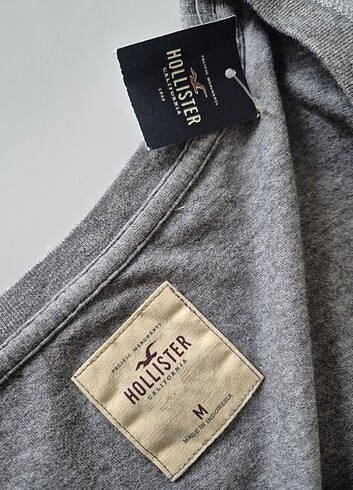 m Beden gri Renk HOLLİSTER SWEATSHİRT