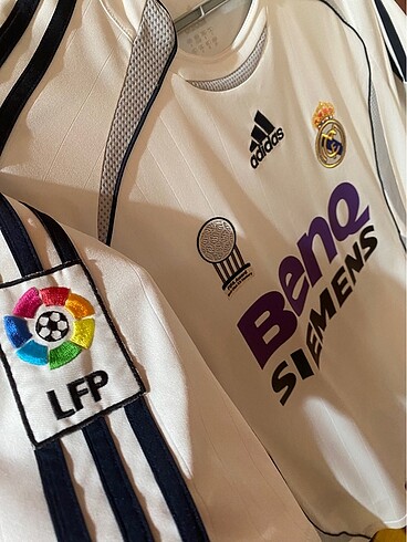 m Beden beyaz Renk Real Madrid 2006-2007 Beckham forma