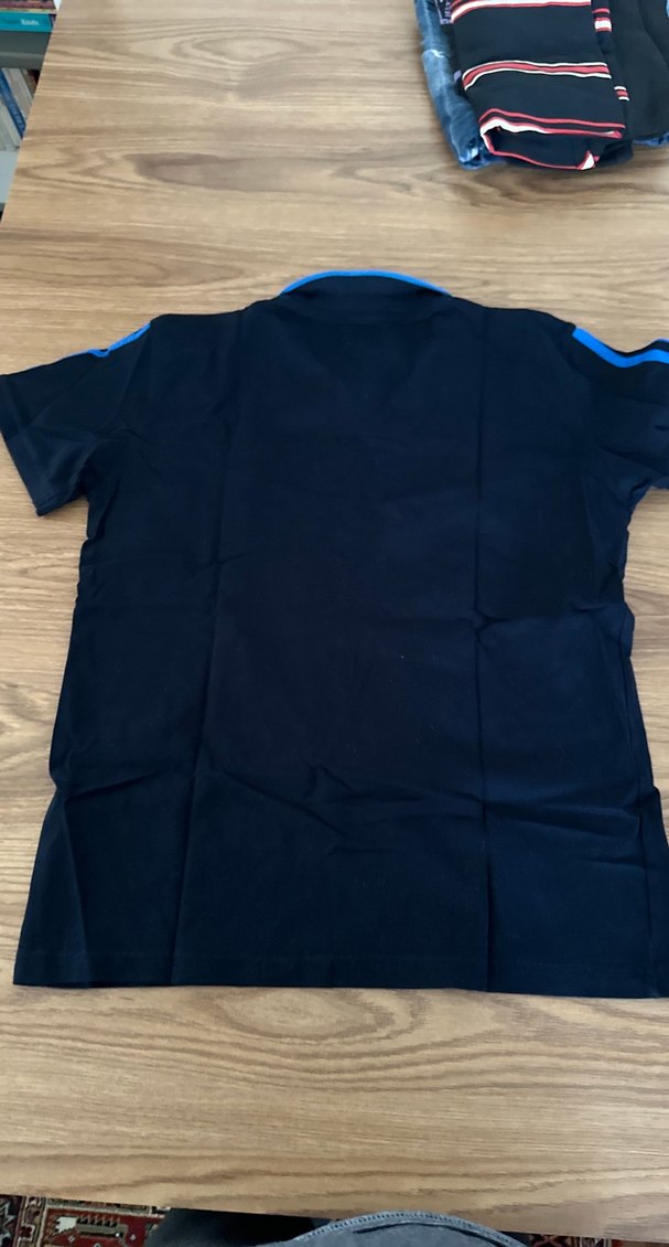 Erkek Lacivert Kısa Kollu Polo Tişört - Görsel 4