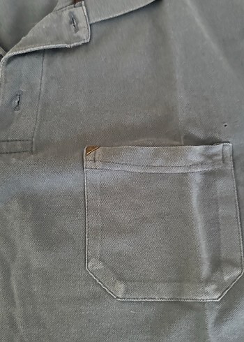 Mavi Kısa Kollu Polo Tişört LC WAIKIKI - Görsel 3