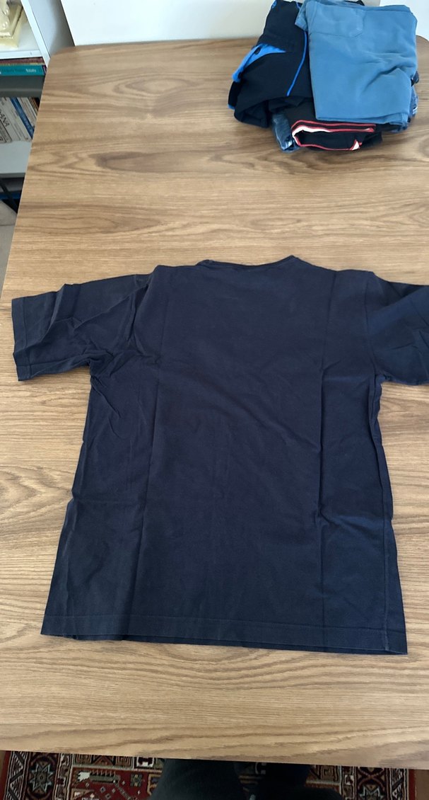 Erkek Lacivert Kısa Kollu Tişört ELLESE - Görsel 3