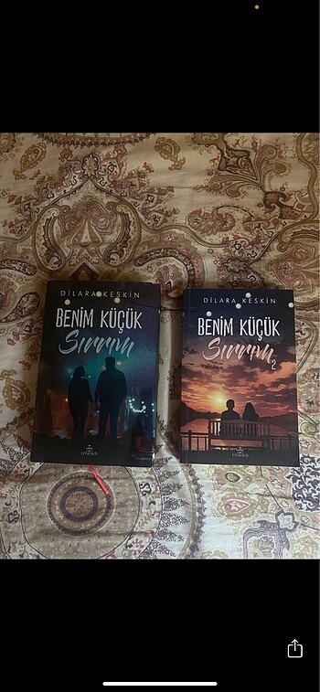 benim küçük sırrım serisi iki kitap