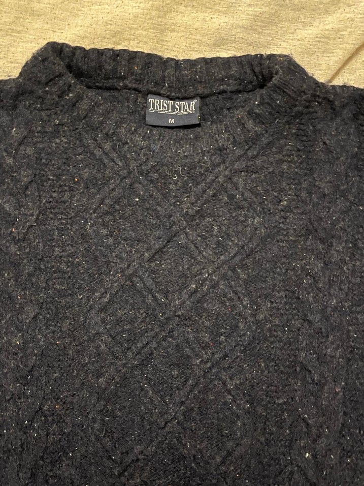 Siyah Örgü Kadın Kazak - Görsel 3