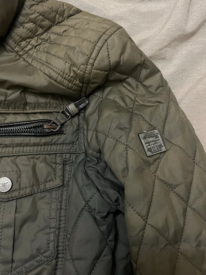 Erkek Biker Mont, Fermuarlı, İnce Kesim - Görsel 4