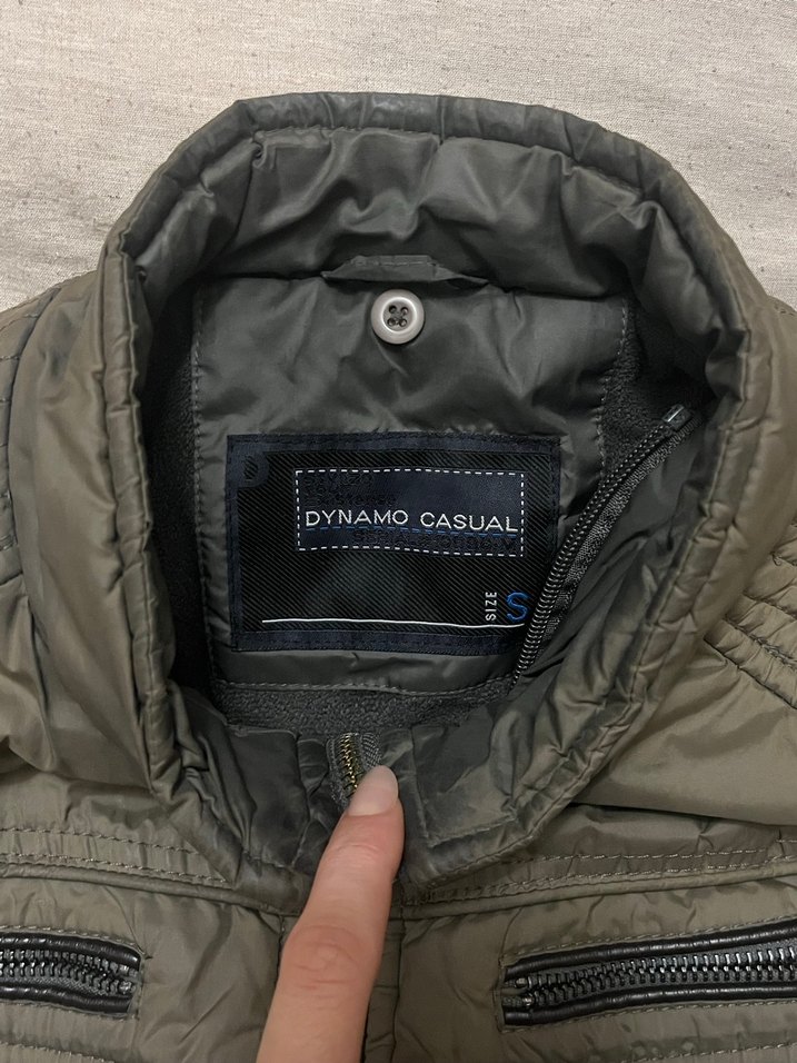 Erkek Biker Mont, Fermuarlı, İnce Kesim - Görsel 3