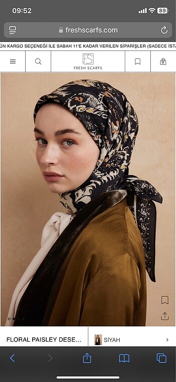 FRESHSCARFS bohemian breeze eşarp