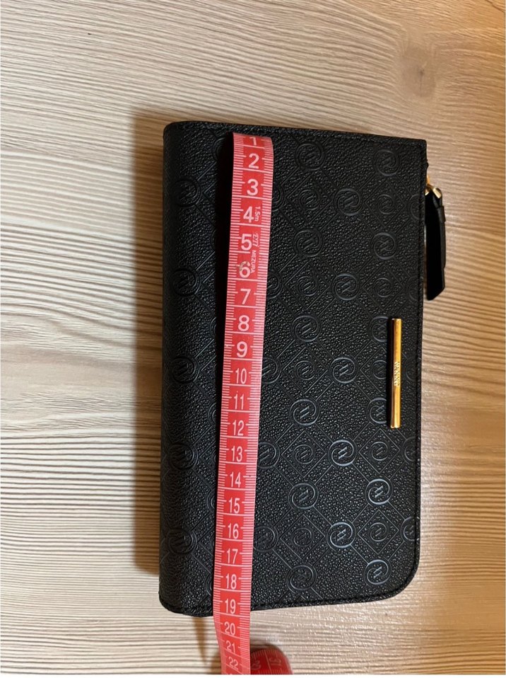 Vakko Siyah Monogramlı Uzun Cüzdan — görsel 4/6