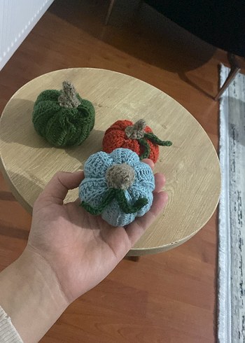 El Örgüsü Bohem Kabak Süsleri - Görsel 3