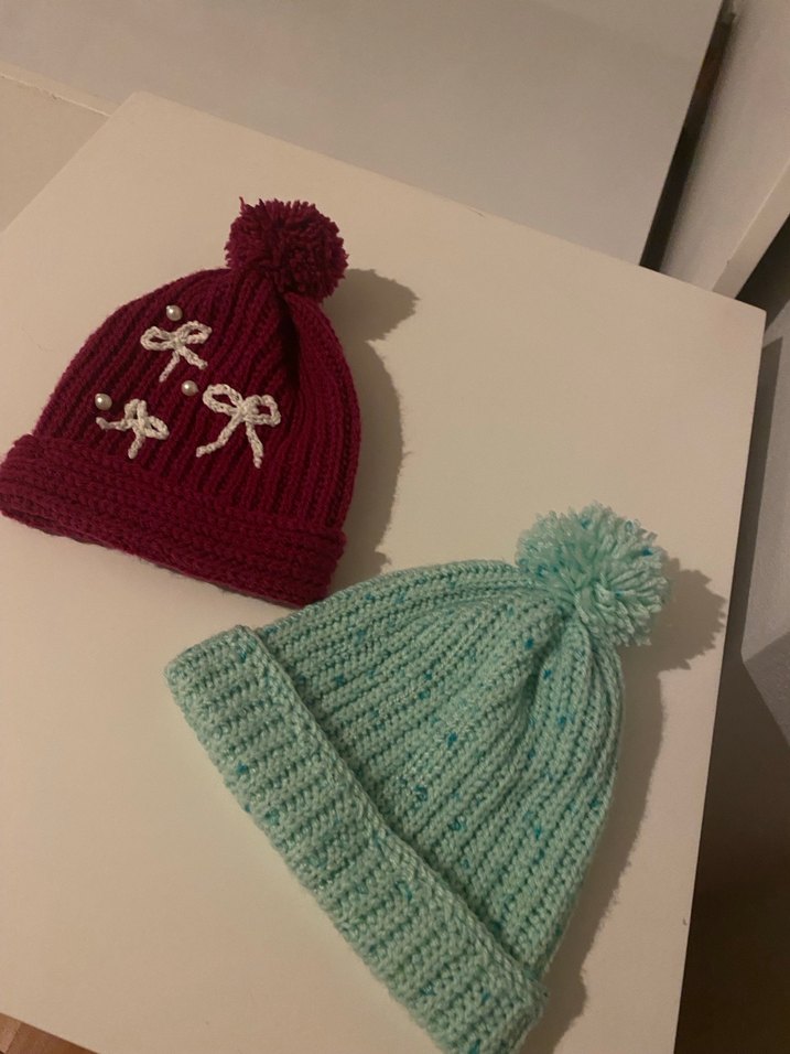 Turkuaz Örgü  Bere - Görsel 3