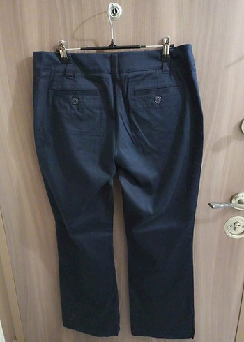 LC Waikiki Lacivert Midi Denim Kadın Kumaş Pantolon