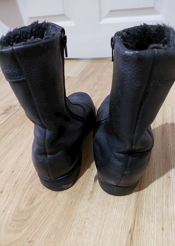 Siyah Tokalı Erkek Biker Botları - Görsel 3