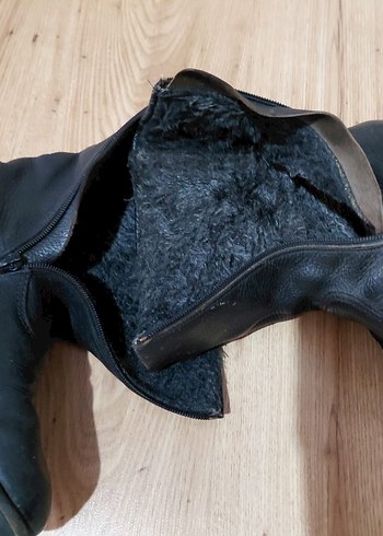 Siyah Tokalı Erkek Biker Botları - Görsel 4