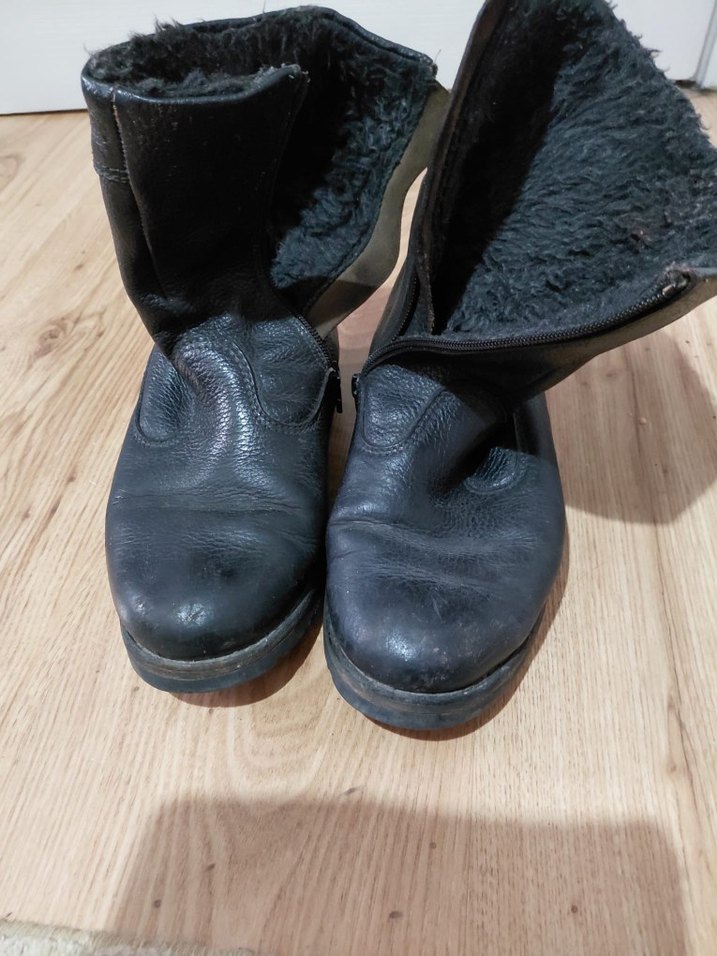 Siyah Tokalı Erkek Biker Botları - Görsel 5