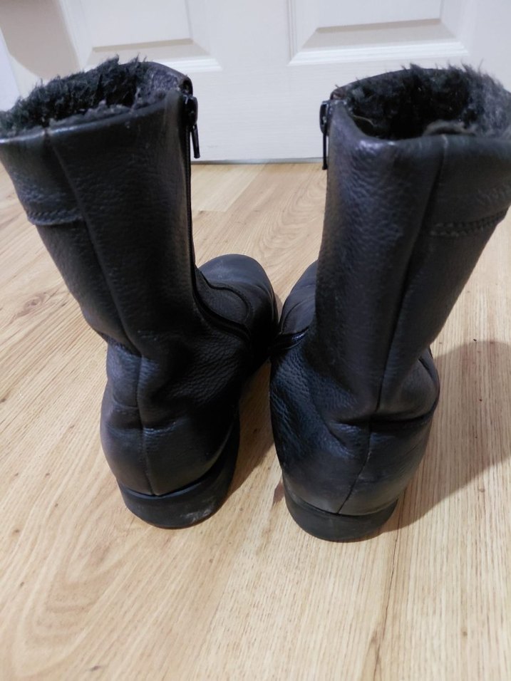 Siyah Tokalı Erkek Biker Botları - Görsel 3