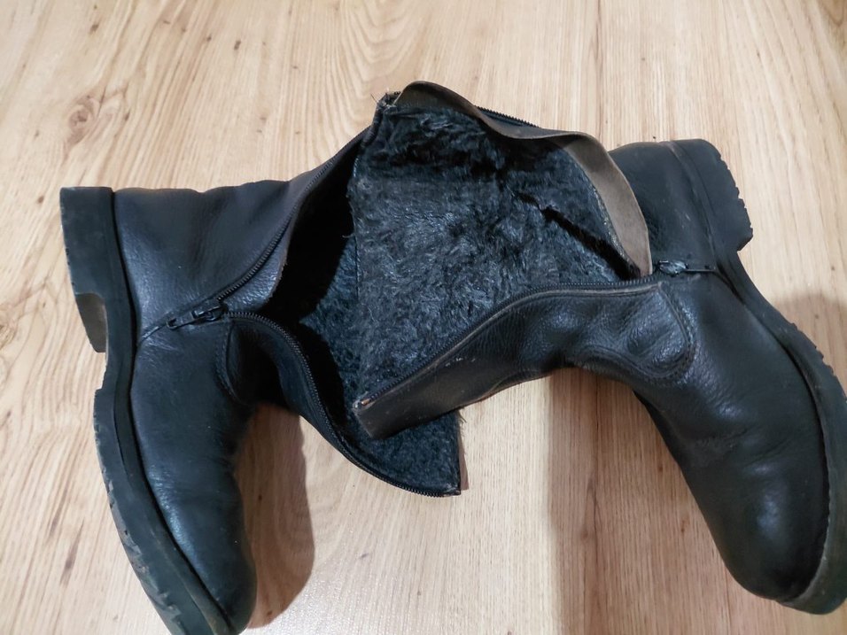 Siyah Tokalı Erkek Biker Botları - Görsel 4