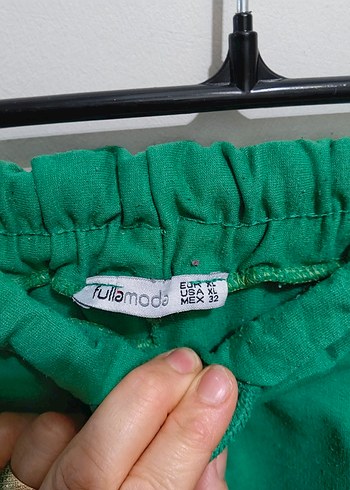 Kadın Koyu Yeşil Rahat Kesim Eşofman Altı - Görsel 2