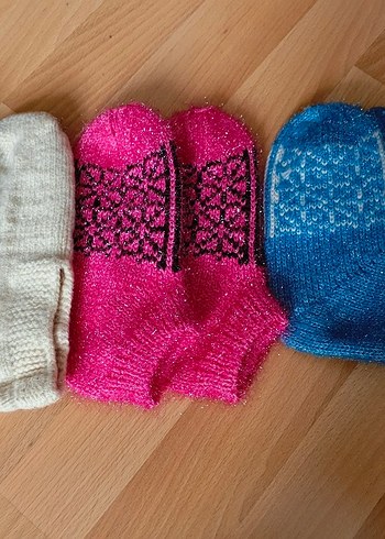 Renkli KadınÇorabı Seti - Görsel 2