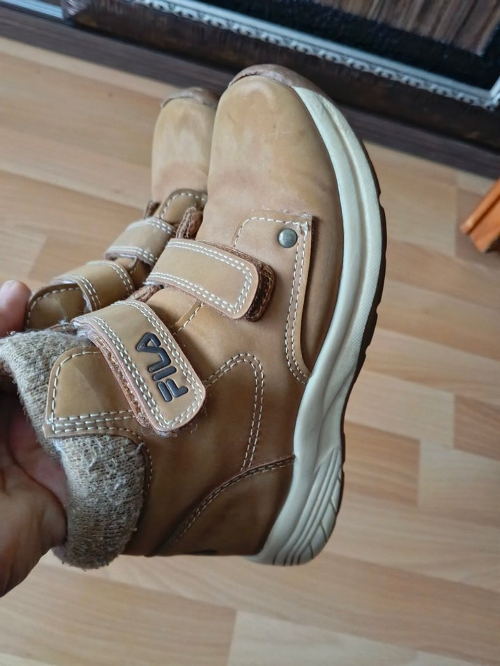 Kahverengi Süet Tokalı Erkek Çocuk Botu - Görsel 4