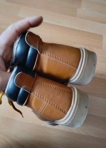 Kahverengi Deri Erkek Çocuk Botları - Görsel 3