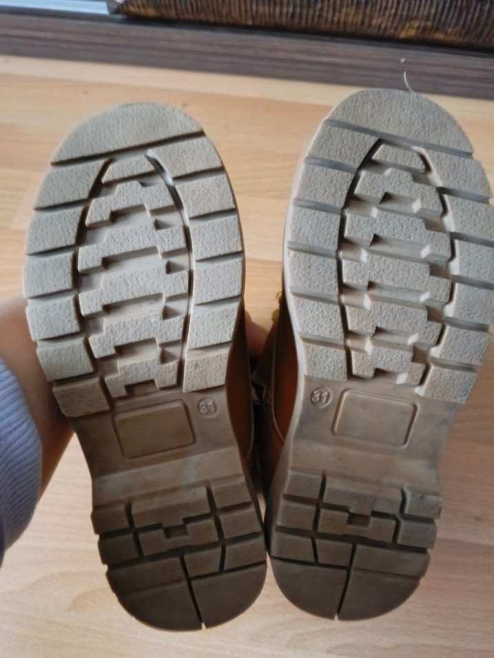 Kahverengi Deri Erkek Çocuk Botları - Görsel 5