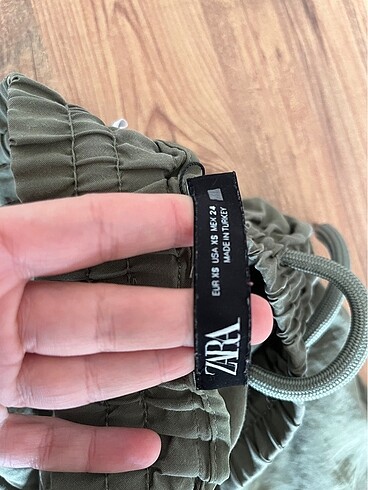 xs Beden Zara kargo pantolon