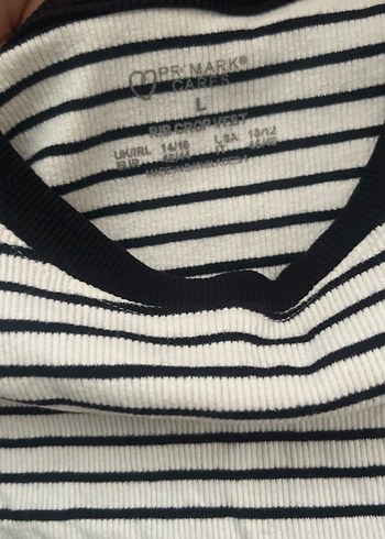 Gri Çizgili Kolsuz Kadın Crop - Görsel 3