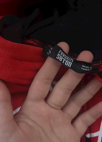 favorim 50ton kırmızı spiderman fermuarlı hırka - Görsel 2