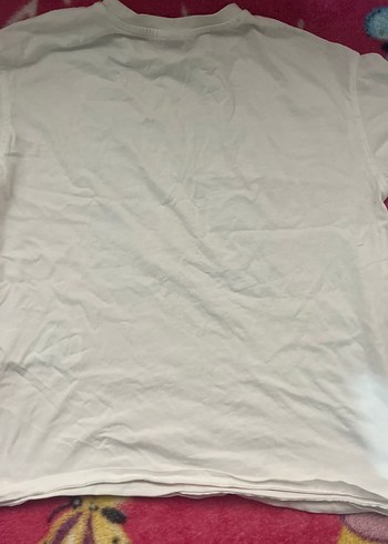 Beyaz Baskılı Kız tişörtü - Görsel 2