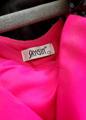 Fusya Drapeli Uzun Abiye Elbise - Görsel 6