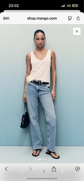 Mango kadın jean