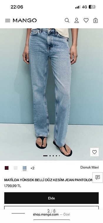 Mango Mango kadın jean