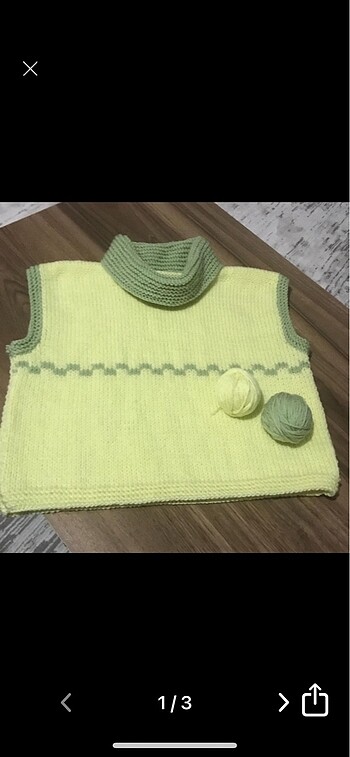 Crop süveter