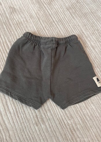 Gri Pamuklu Erkek Çocuk Şortu - Görsel 2