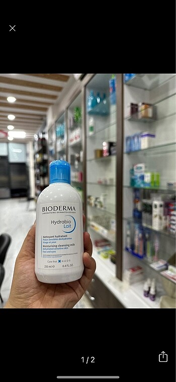 Bıoderma hydrabıo mılk cleaser temizleme suyu