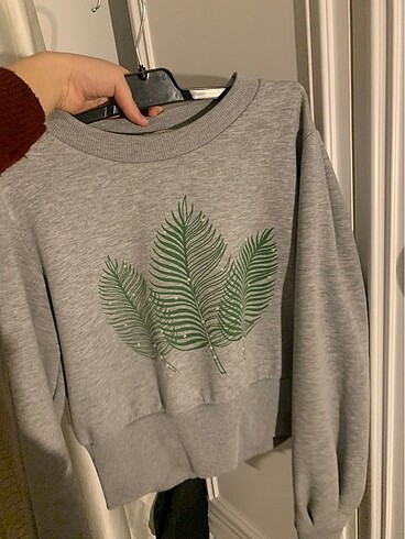 Desenli sweatshirt