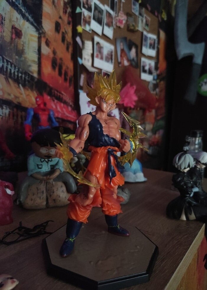 Dragon Ballz Goku Anime Figür  - Görsel 2