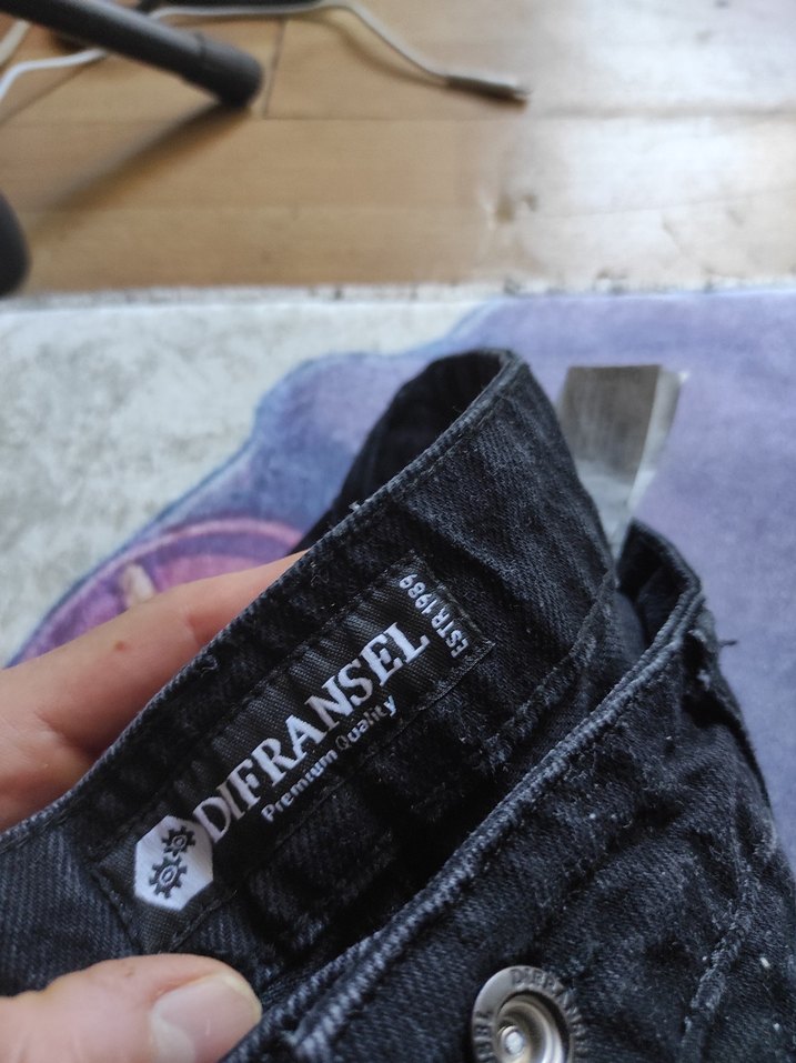 Hiphop Y2k Baggy Jean - Görsel 2