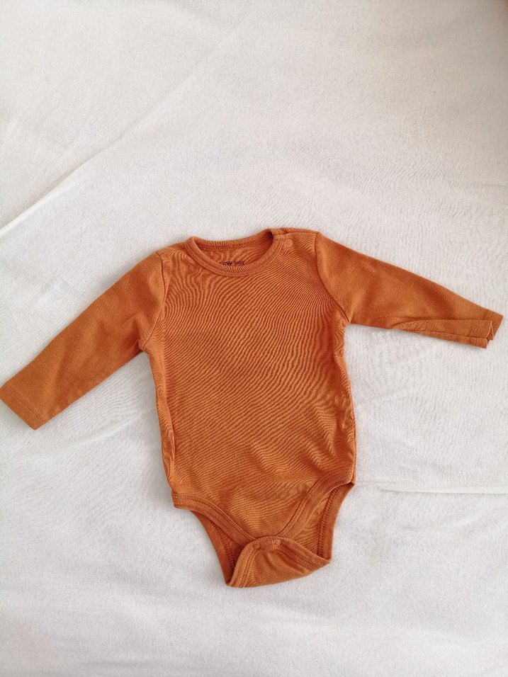 Renkli Kısa Kollu Bebek Body 3'lü Paket - Görsel 4