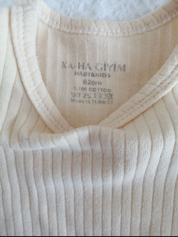 Bej Renkli Kids Undershirt 5'li Set - Görsel 3