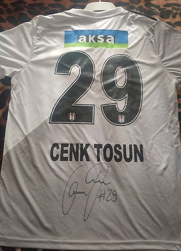 BJK Cenk Tosun orijinal imzalı forması 