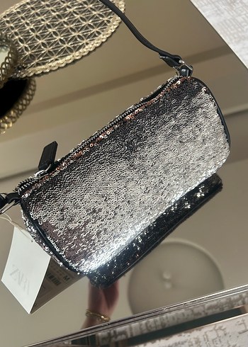 Zara Pullu Çanta - Görsel 2