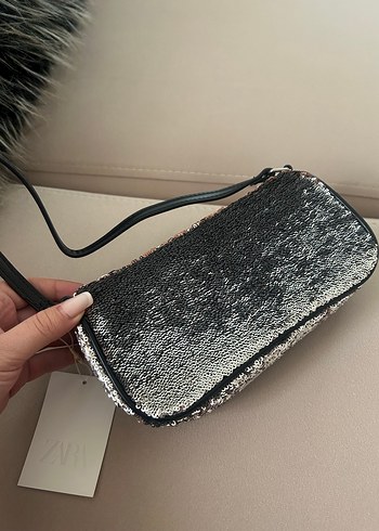 Zara Pullu Çanta - Görsel 3