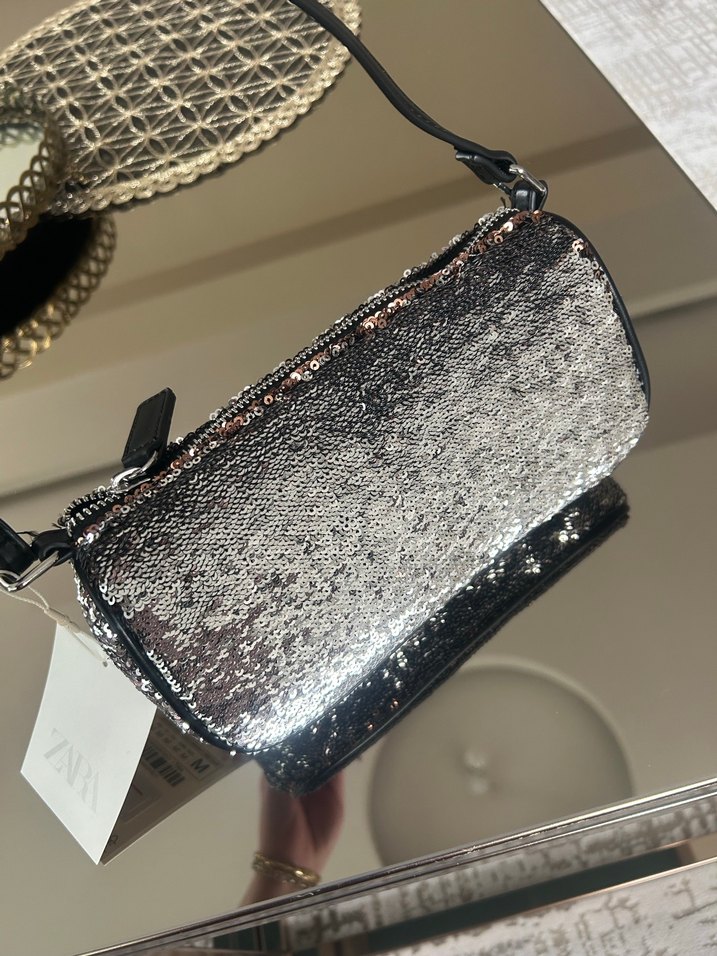 Zara Pullu Çanta - Görsel 2