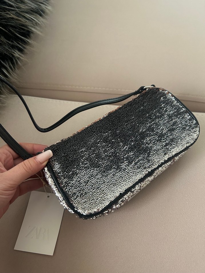 Zara Pullu Çanta - Görsel 3