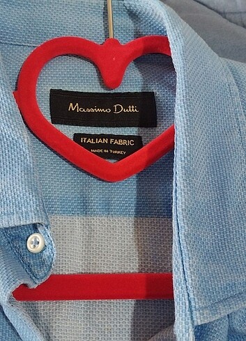 xl Beden mavi Renk Massimo Dutti Erkek Gomlek