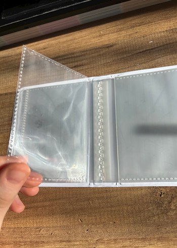 Kalp Şekilli Mor Pastel Binder - Görsel 4